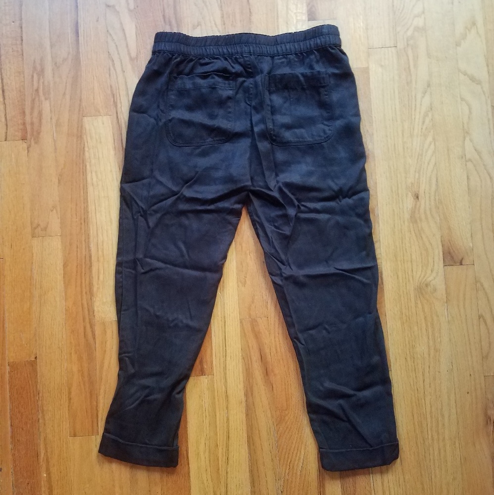 Joie | Black Saphine Cuffed Pull-On Pants Size XS - Picture 6 of 8